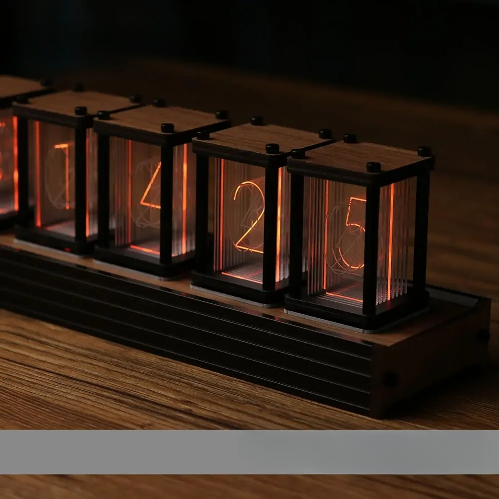 Diy Electronics Table - RGB Nixie Tube Clock DIY Table