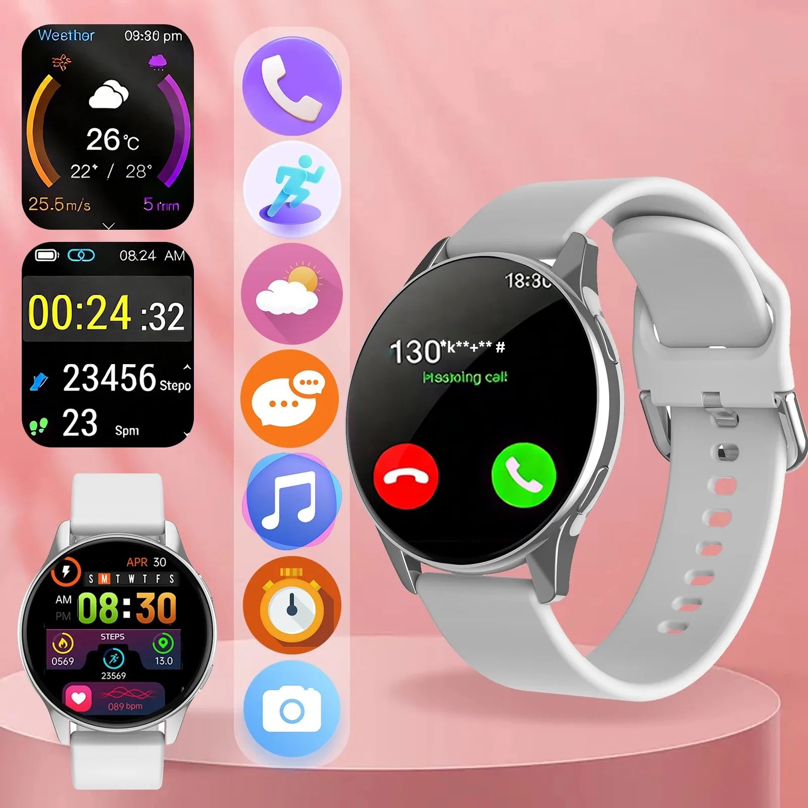 Diy Electronics Music - 2025 New Smart Watch Wireless Calling