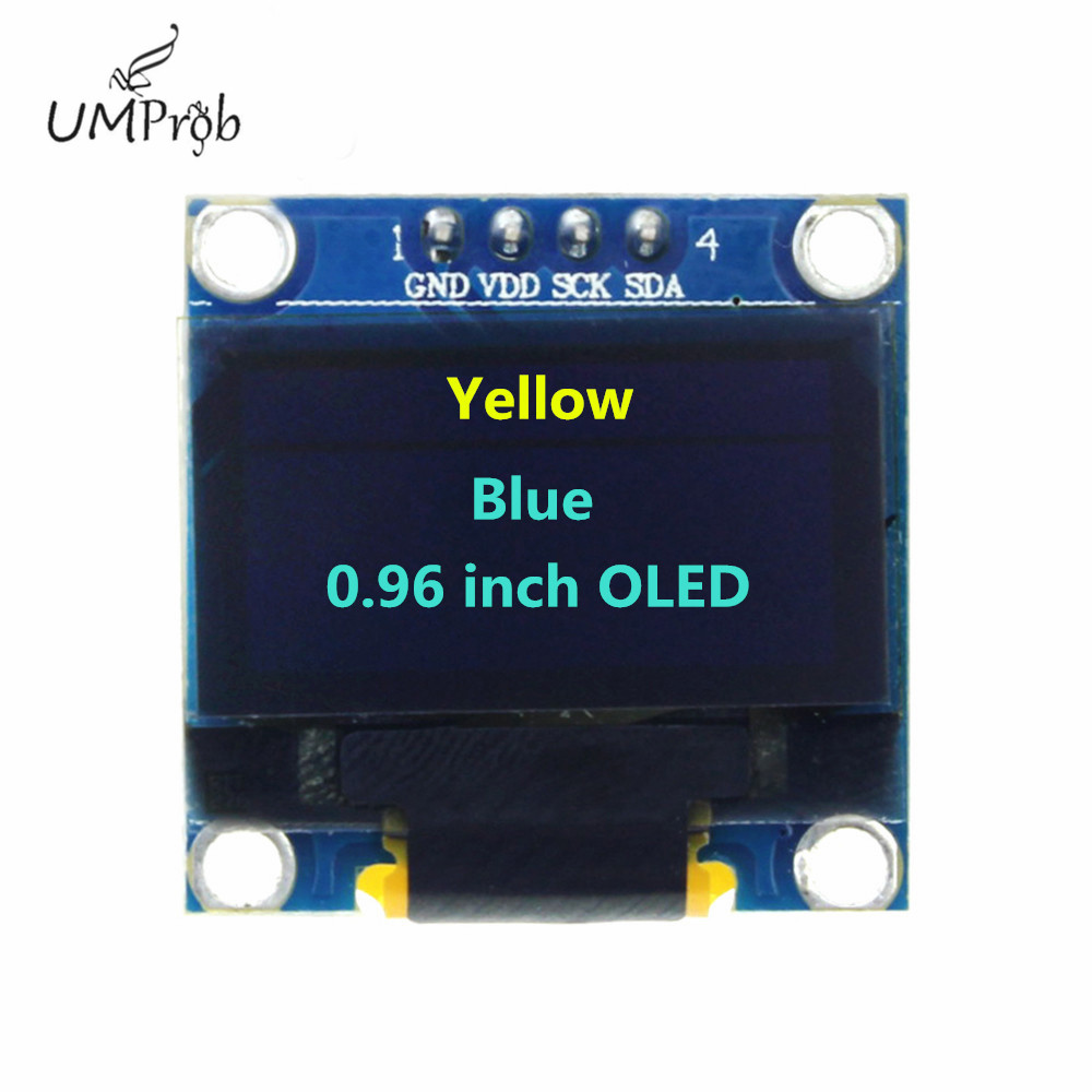 0.91 Inch 128x32 IIC I2C White - Arduino Diy Electronics 评论和价格