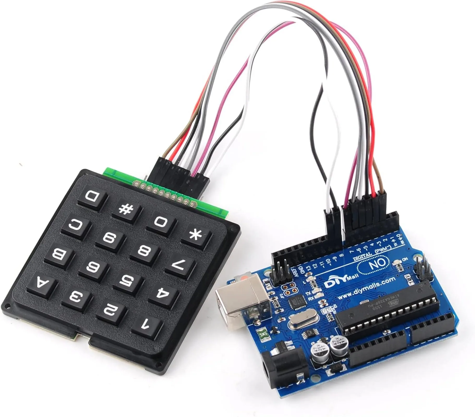 4x4 Matrix Membrane Keypad 16  - Arduino Diy Electronics 评论和价格