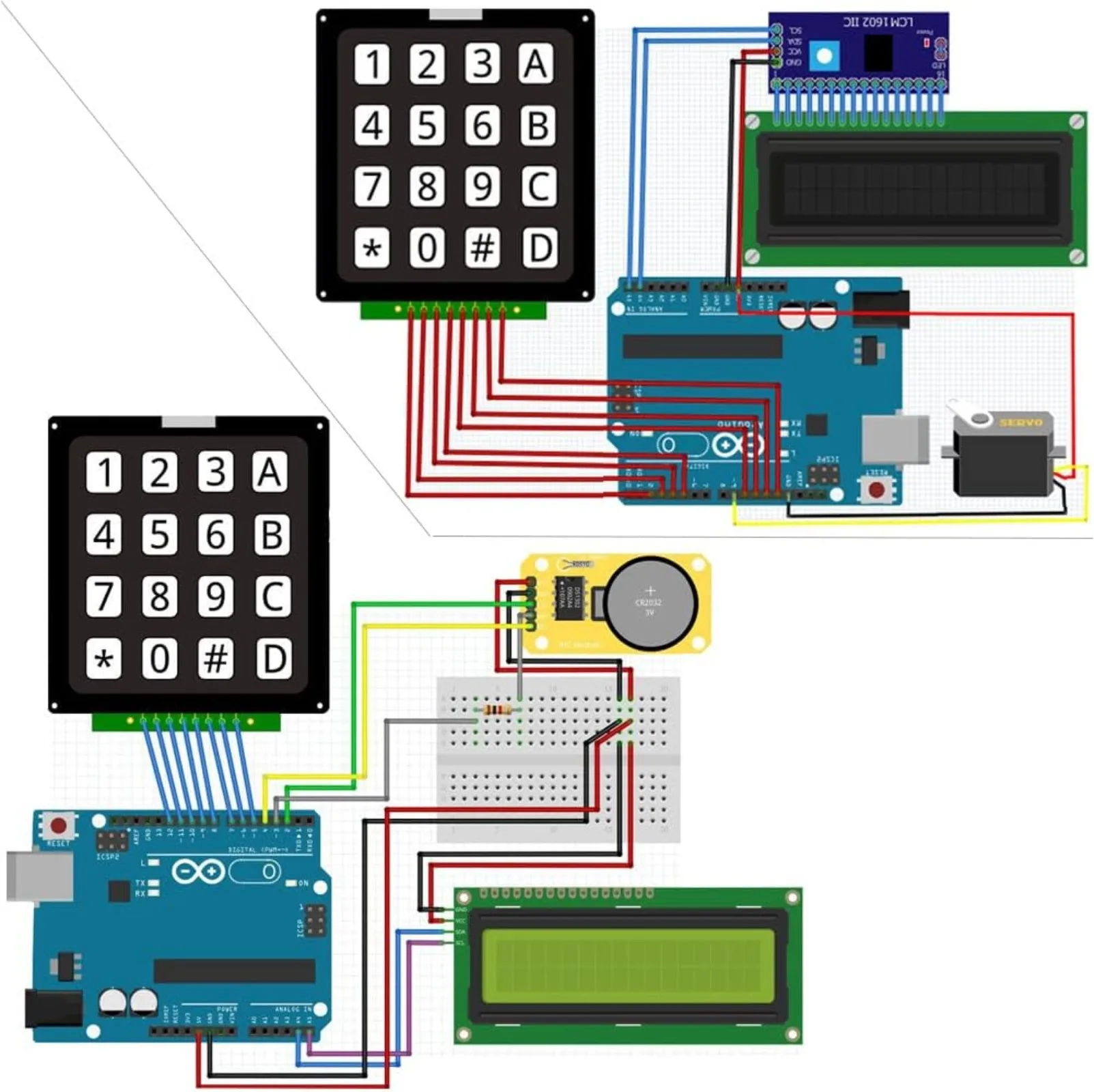 4x4 Matrix Membrane Keypad 16  - Arduino Diy Electronics 评论和价格