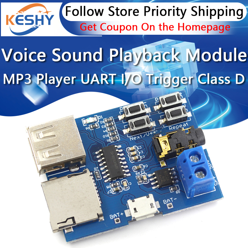 Voice Sound Playback Module Ar - Sd Card Module Spi 评论和价格