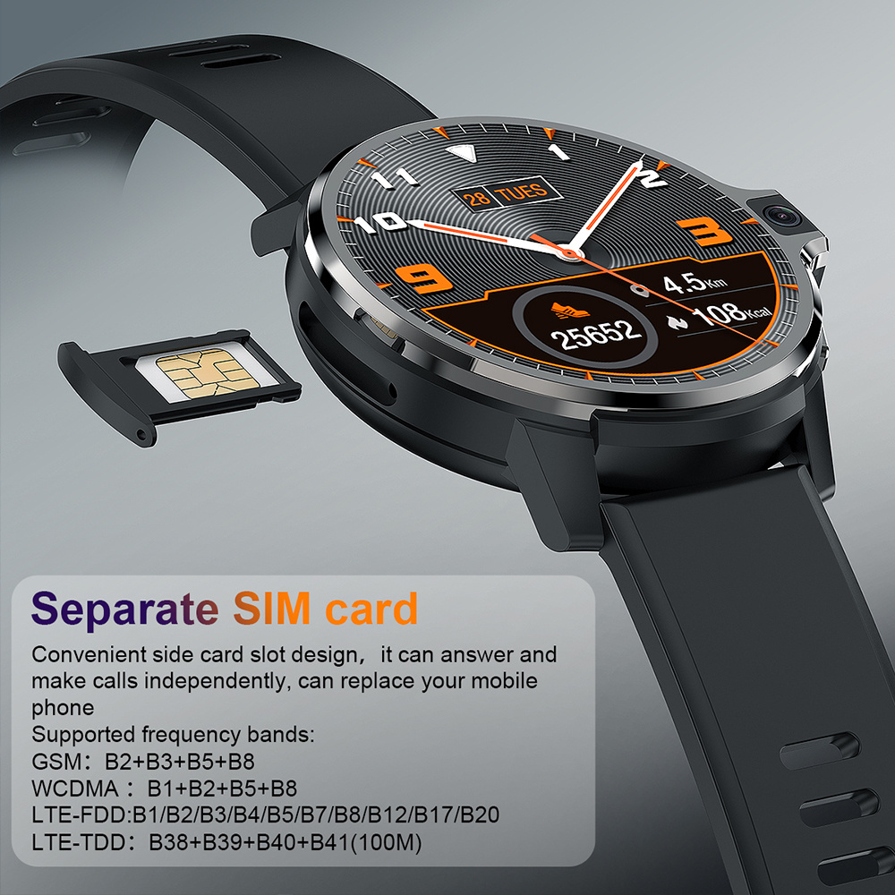 Smart Watch 4G Android 9.1 Dua - Diy Electronics Music 评论和价格