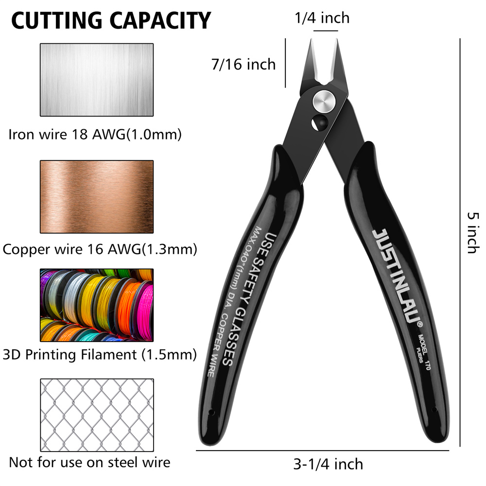 Mini Pointed Nose Pliers Model - Wire Stripper Cutter 评论和价格