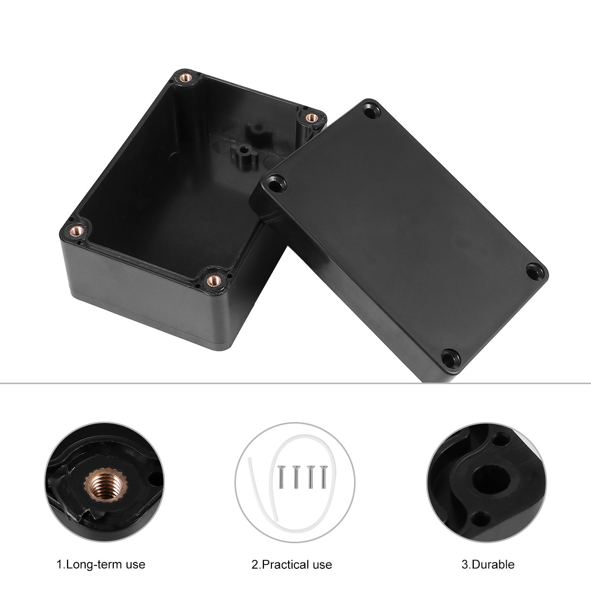 2Pcs Waterproof Junction Box P - Useful Diy Electronics Projects 评论和价格