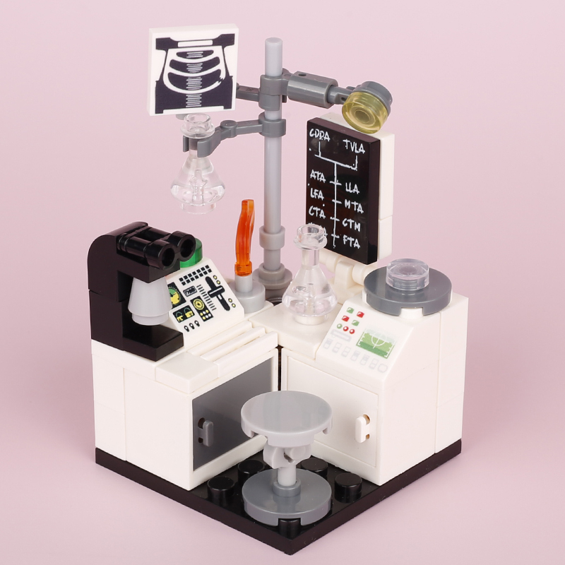 MOC City Laboratory Lab Buildi - Diy Electronics Workbench 评论和价格