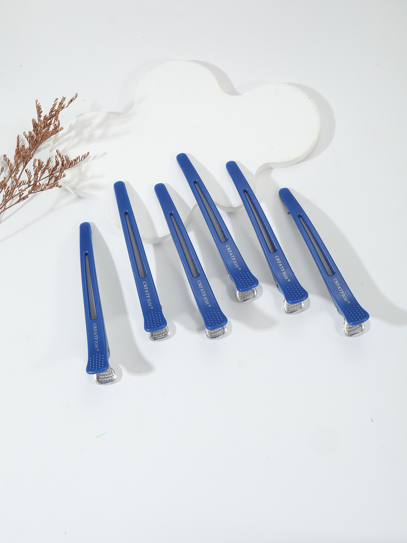6 Pieces/Set of Non Bent Hair  - Crocodile Clip Set 评论和价格