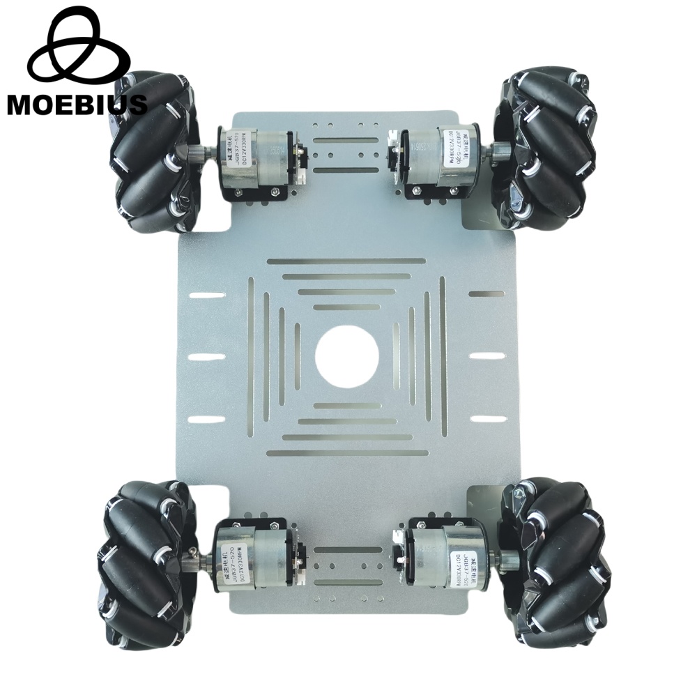 25KG Load 4WD Mecanum Wheel Ro - Diy Kit Elektronik 评论和价格