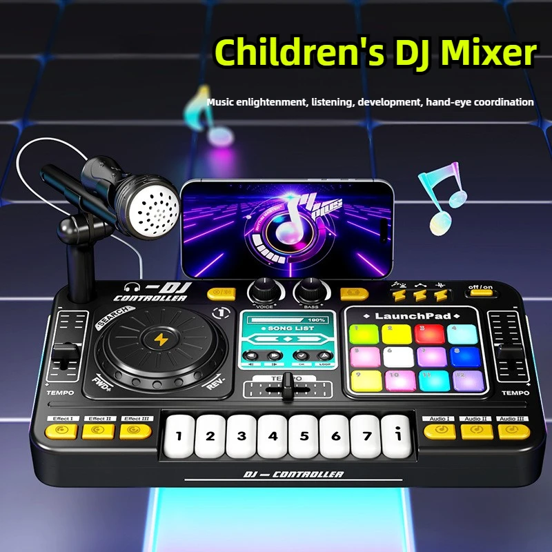 Kids DJ Controller Music Toy M - Diy Electronics Music 评论和价格