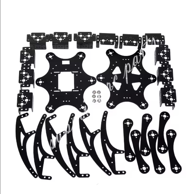 18 DOF Aluminium Hexapod Spide - Diy Kit Elektronik 评论和价格