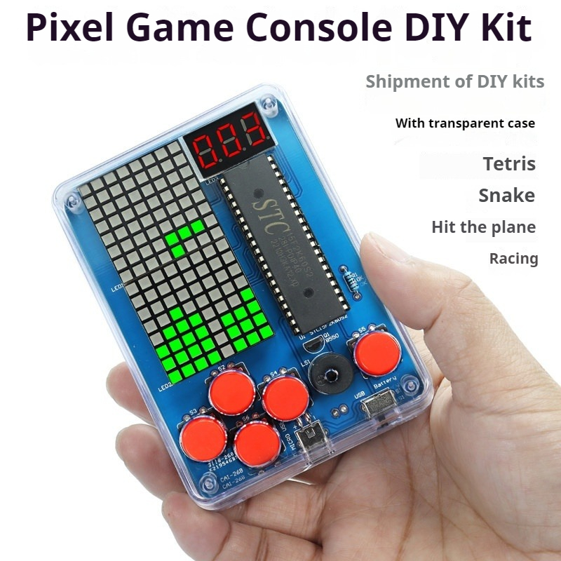 Pixel Game Machine Production  - Diy Electronics Game 评论和价格