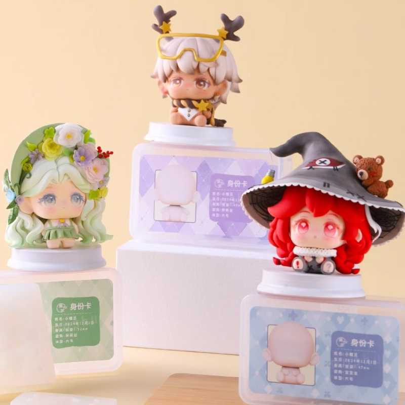NEW Q Version Figure Doll Sili - Diy Q 评论和价格