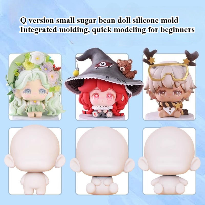 NEW Q Version Figure Doll Sili - Diy Q 评论和价格