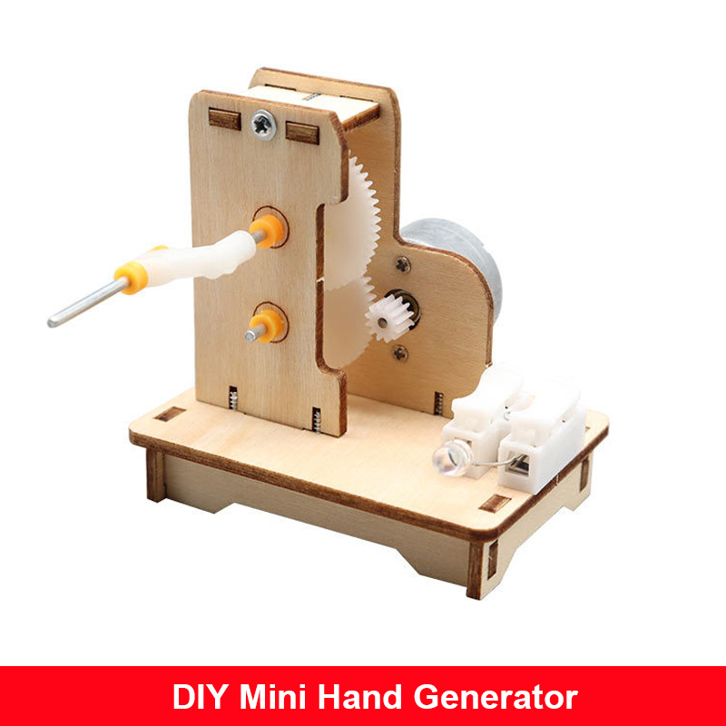 DIY Mini Hand Generator DIY Sc - Diy Kit Elektronik 评论和价格