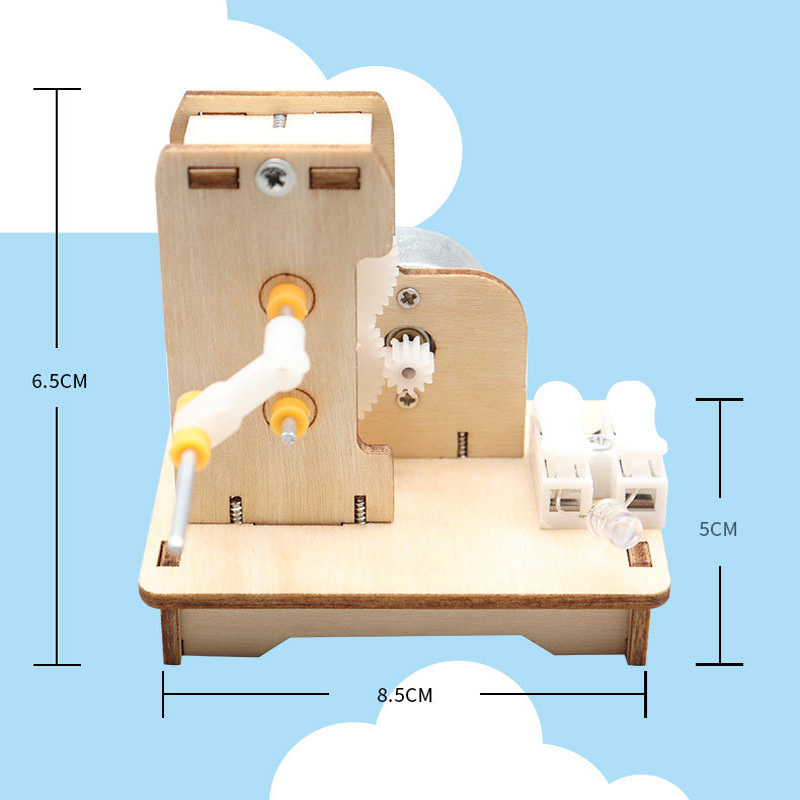 DIY Mini Hand Generator DIY Sc - Diy Kit Elektronik 评论和价格
