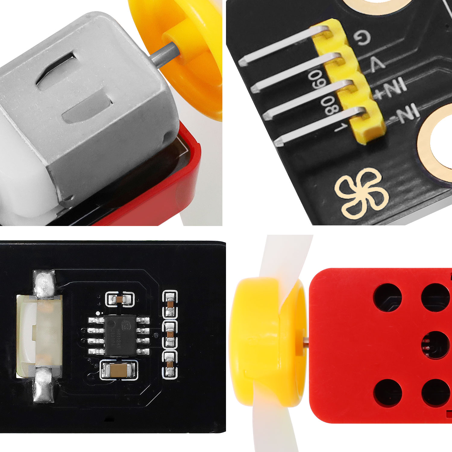 DC 3-6V 130 Motor Fan Module f - Diy Lego Electronics 评论和价格