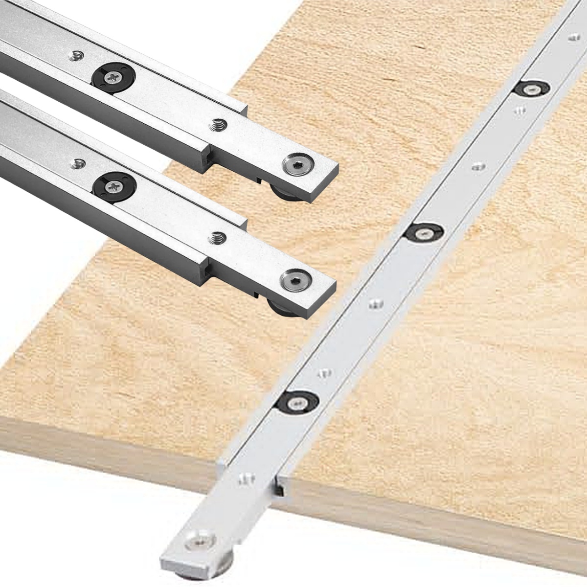 1 Set Aluminium T-Track Slot & - Diy Electronics Workbench 评论和价格