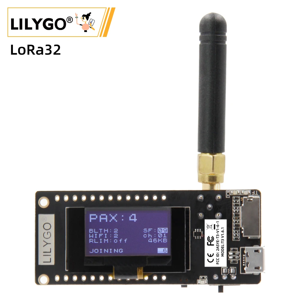 LILYGO® TTGO LoRa32 V2.1_1.6 V - Sd Card Module Spi 评论和价格