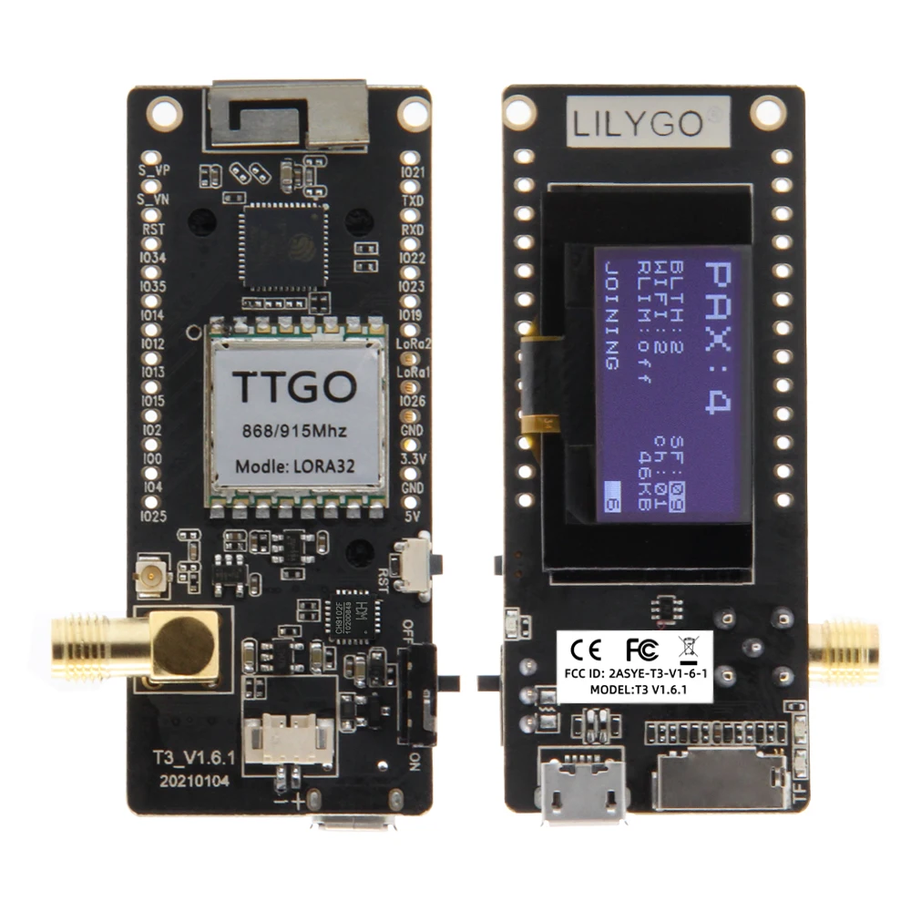 LILYGO® TTGO LoRa32 V2.1_1.6 V - Sd Card Module Spi 评论和价格