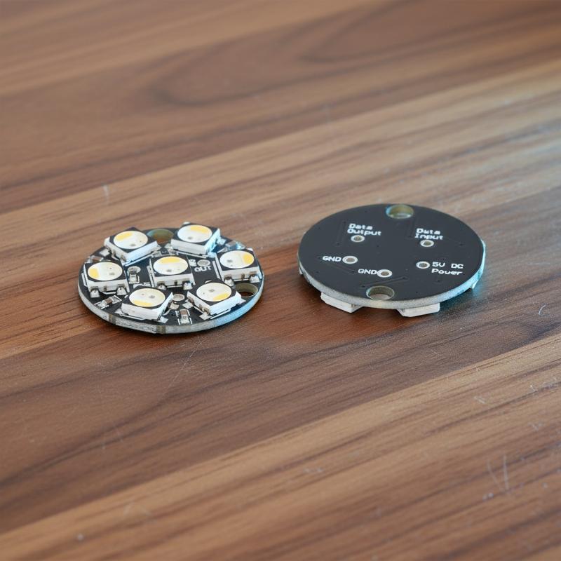 WS2812 7Bit Circular LED Circu - Useful Diy Electronics Projects 评论和价格
