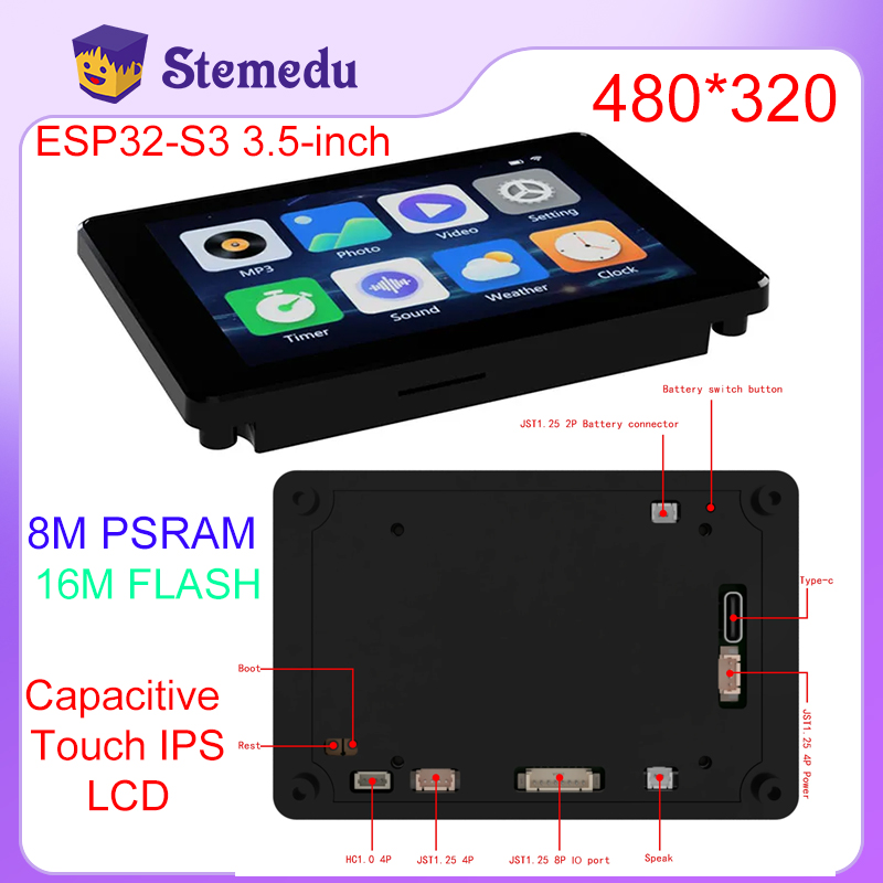 Mini ESP32-S3 3.5inch Capaciti - Arduino Diy Electronics 评论和价格