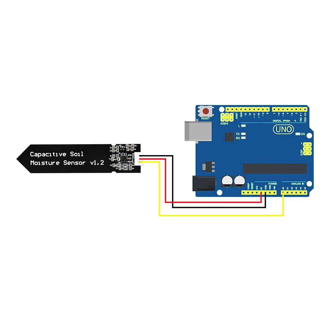 Capacitive Soil Moisture Senso - Arduino Diy Electronics 评论和价格