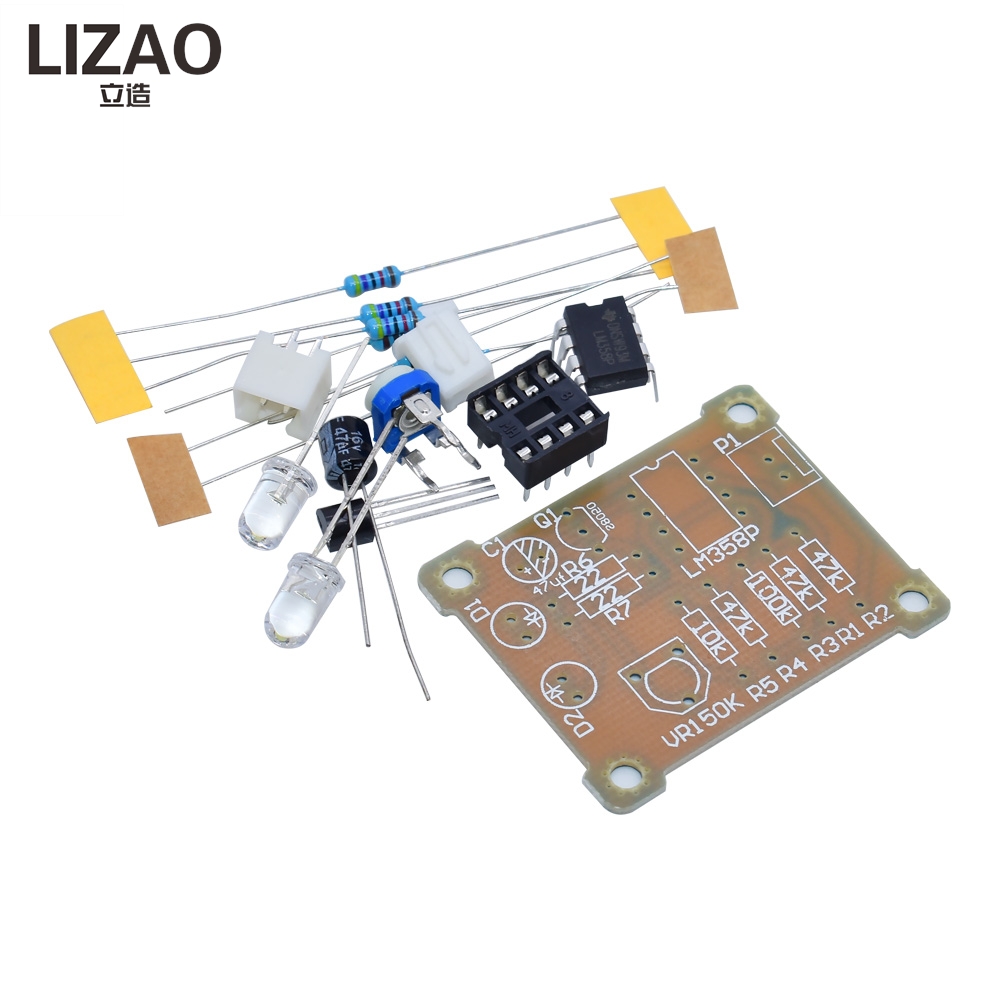 LIZAO LM358 LED Breathing Ligh - Useful Diy Electronics Projects 评论和价格