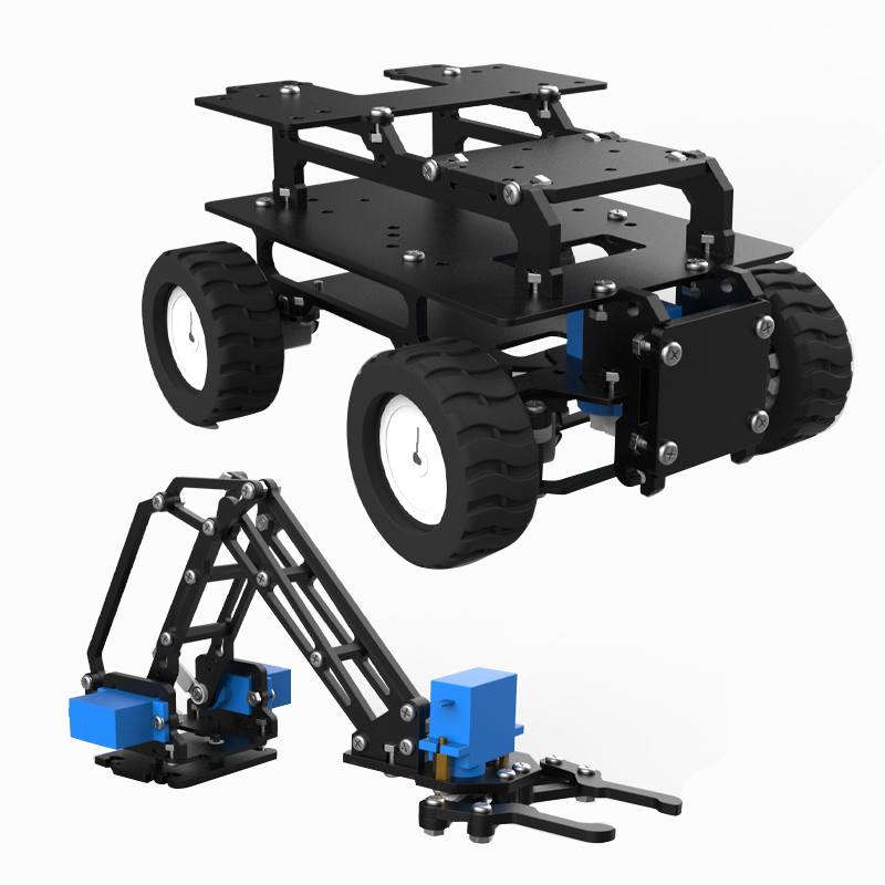 Acrylic 4WD Robot Car Motor Ac - Diy Kit Elektronik 评论和价格