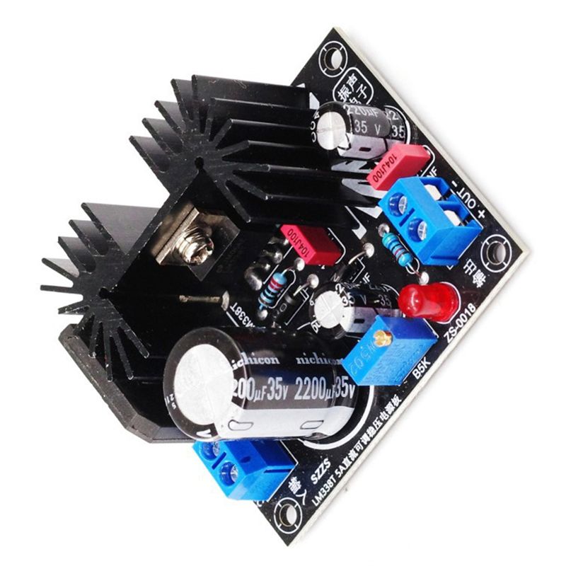LM338 5A Output Adjustable Lin - Diy Electronics Board 评论和价格