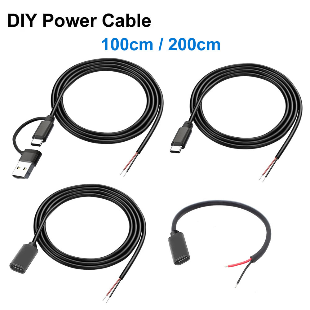 DC 2 Pin Power Cable USB and T - Diy Electronics Music 评论和价格