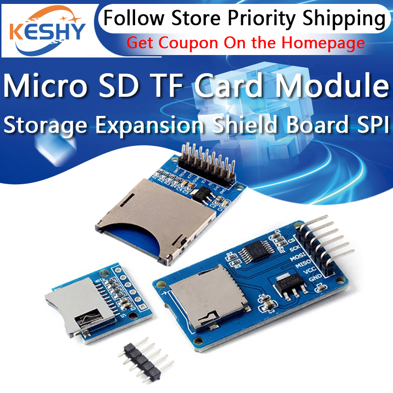 Micro SD Storage Expansion Boa - Sd Card Module Spi 评论和价格