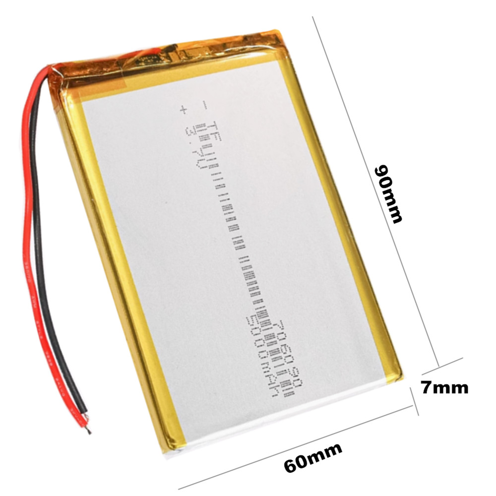 1-10pcs 3.7V 5000mAh 706090 60 - Diy Electronics Book 评论和价格
