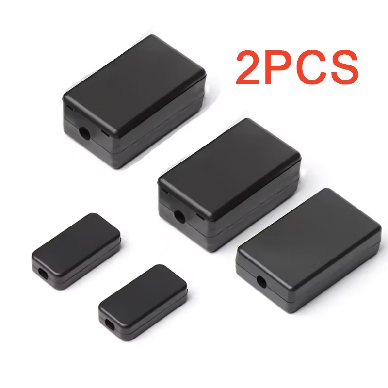 2PCS Plastic Waterproof Black  - Diy Electronics Websites 评论和价格