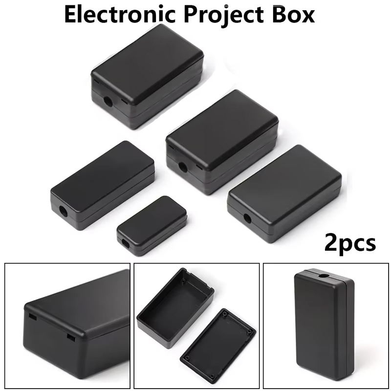 2PCS Plastic Waterproof Black  - Diy Electronics Websites 评论和价格