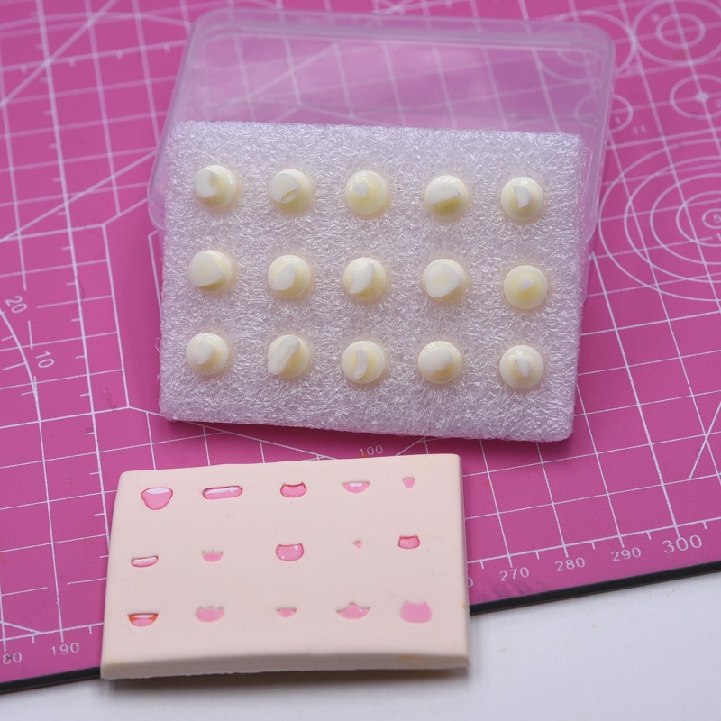 15Pcs/Sets Q-version Clay Mout - Diy Q 评论和价格