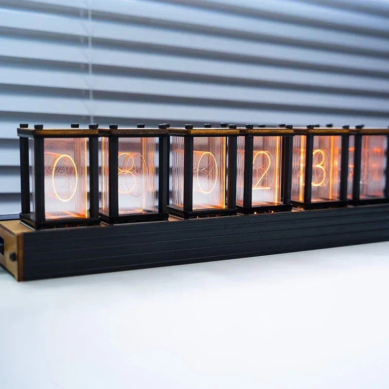 Luxury Nixie Glow Tube Clock W - Diy Electronics Table 评论和价格