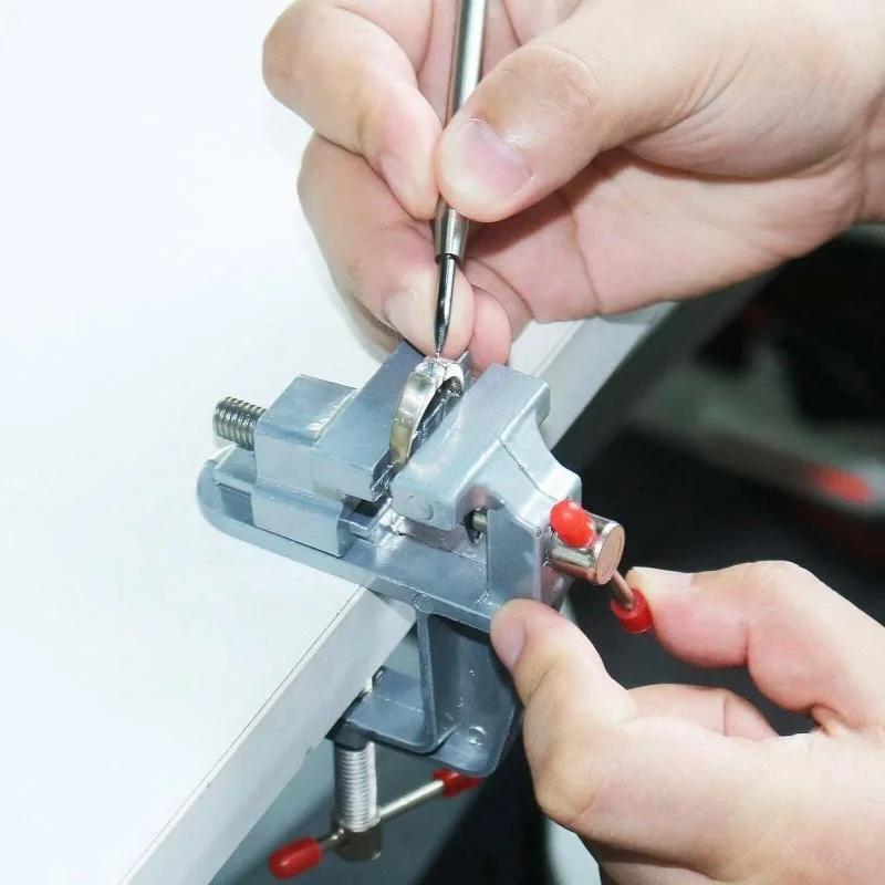 Mini Bench Vise Table Clamp Sc - Diy Electronics Workbench 评论和价格