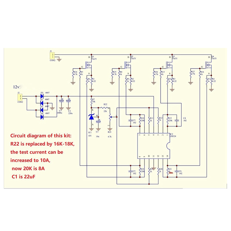 A46T DIY Kits 150W 10A Battery - Diy Electronic Load 评论和价格