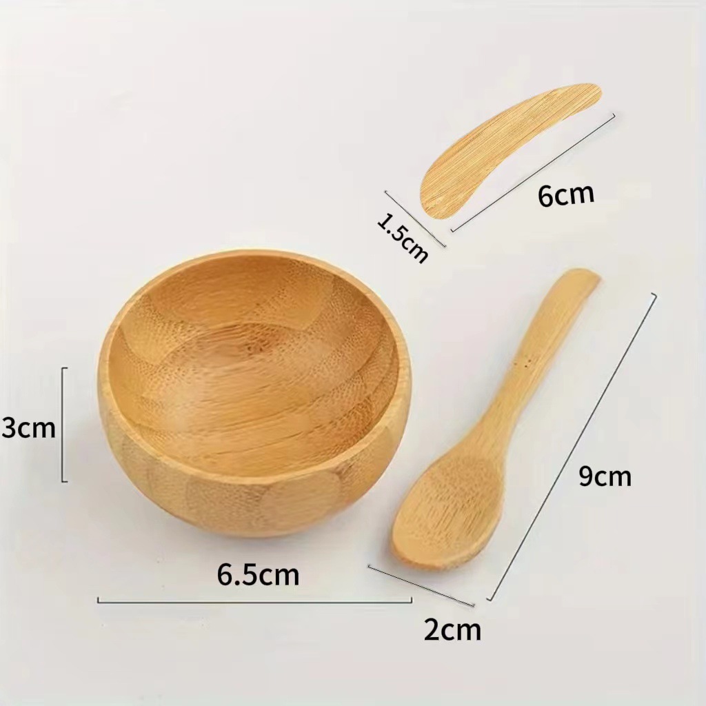 Bamboo Face Mask Mixing Bowl S - Diy Kit Elektronik 评论和价格