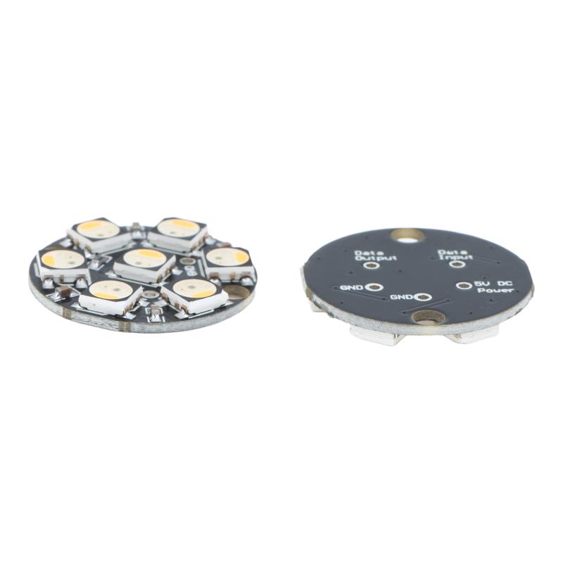 WS2812 7Bit Round LED Circuit  - Useful Diy Electronics Projects 评论和价格
