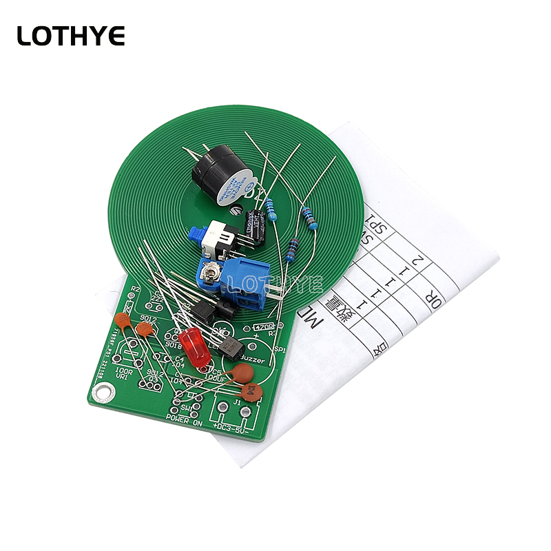 DC 3V-5V Metal Detector Kit DI - Diy Electronics Board 评论和价格