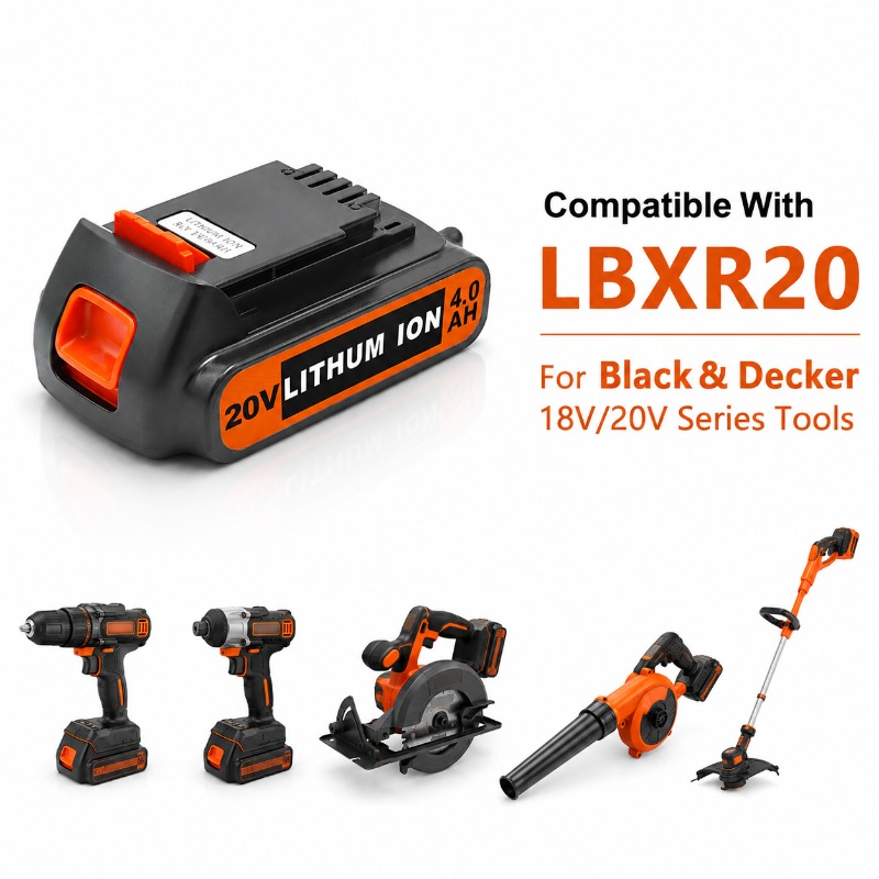 20V 6.0Ah Battery For Black&De - Black+Decker Tool Cordless 评论和价格