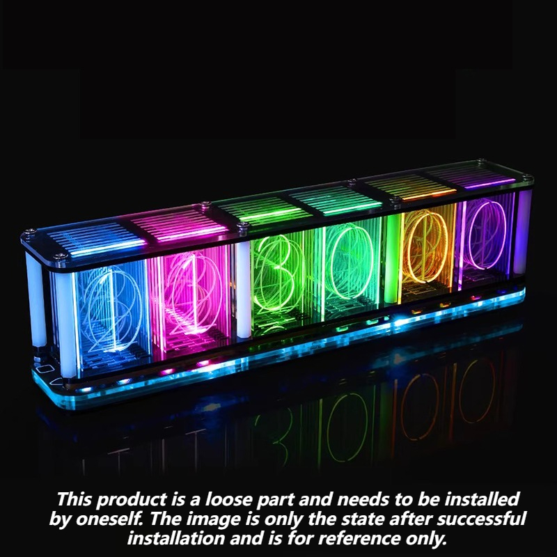 Glow Tube Clock Kit DIY Electr - Diy Electronics Table 评论和价格