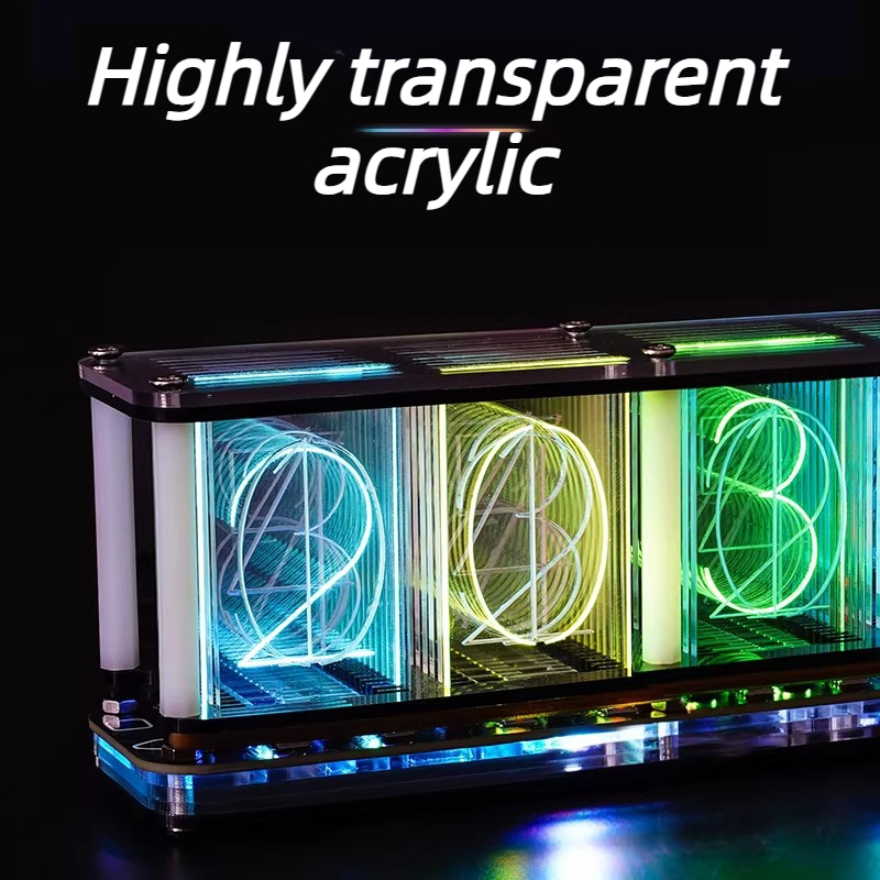 Glow Tube Clock Kit DIY Electr - Diy Electronics Table 评论和价格