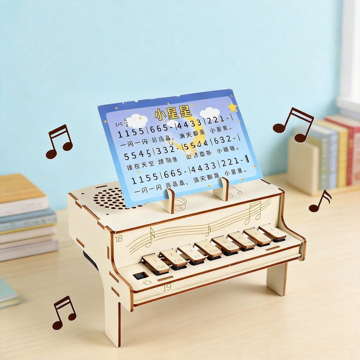 DIY Wooden Electronic Piano Mo - Diy Electronics Music 评论和价格