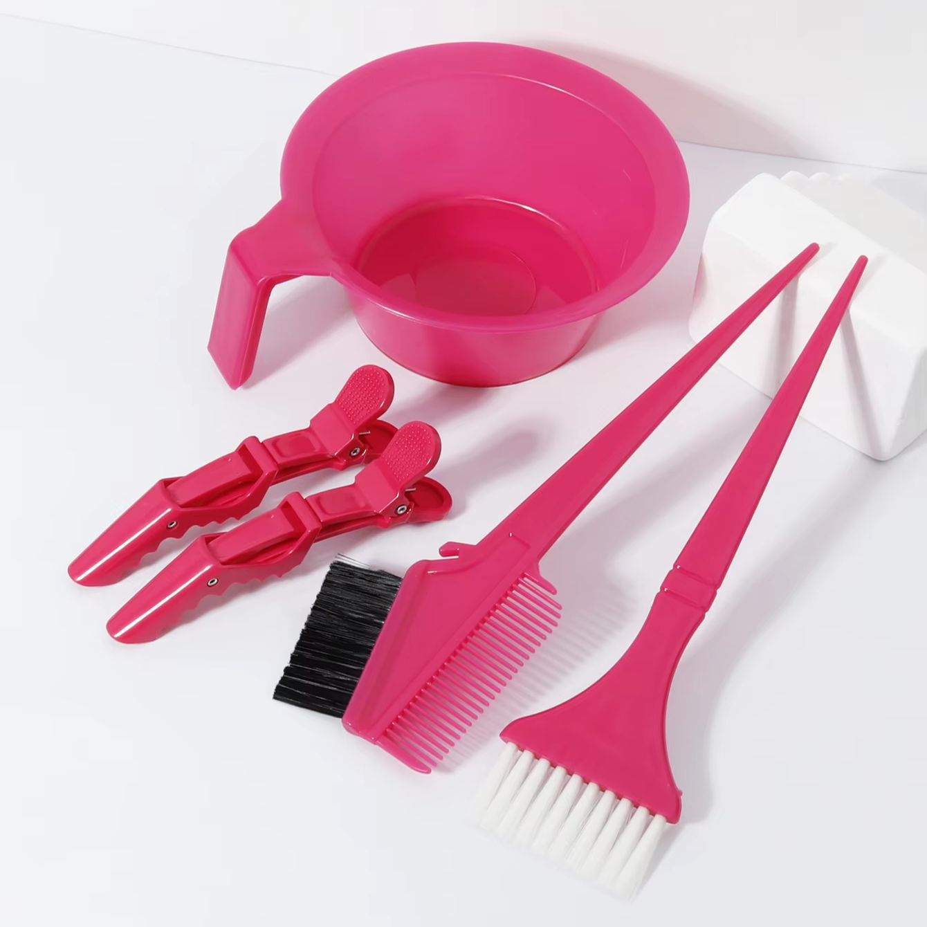 5pcs professional hair dye too - Crocodile Clip Set 评论和价格