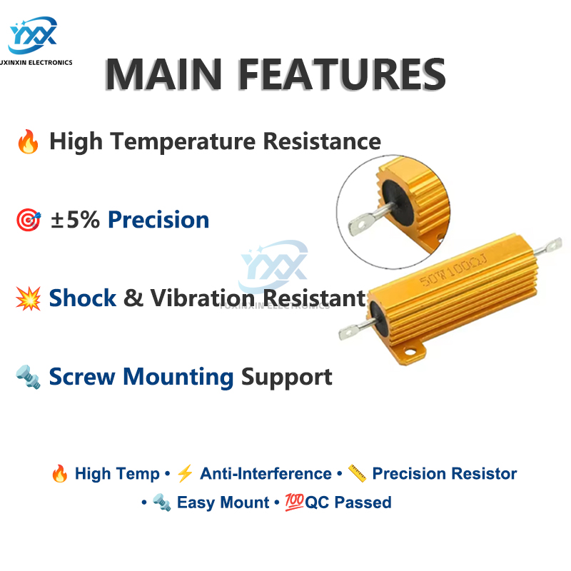 1PCS RX24 Power Resistor 10W 2 - Diy Electronic Load 评论和价格