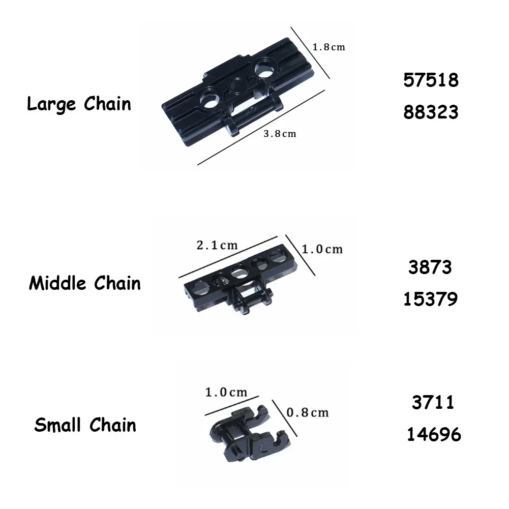 DIY Toys MOC Technical Tracks  - Diy Lego Electronics 评论和价格