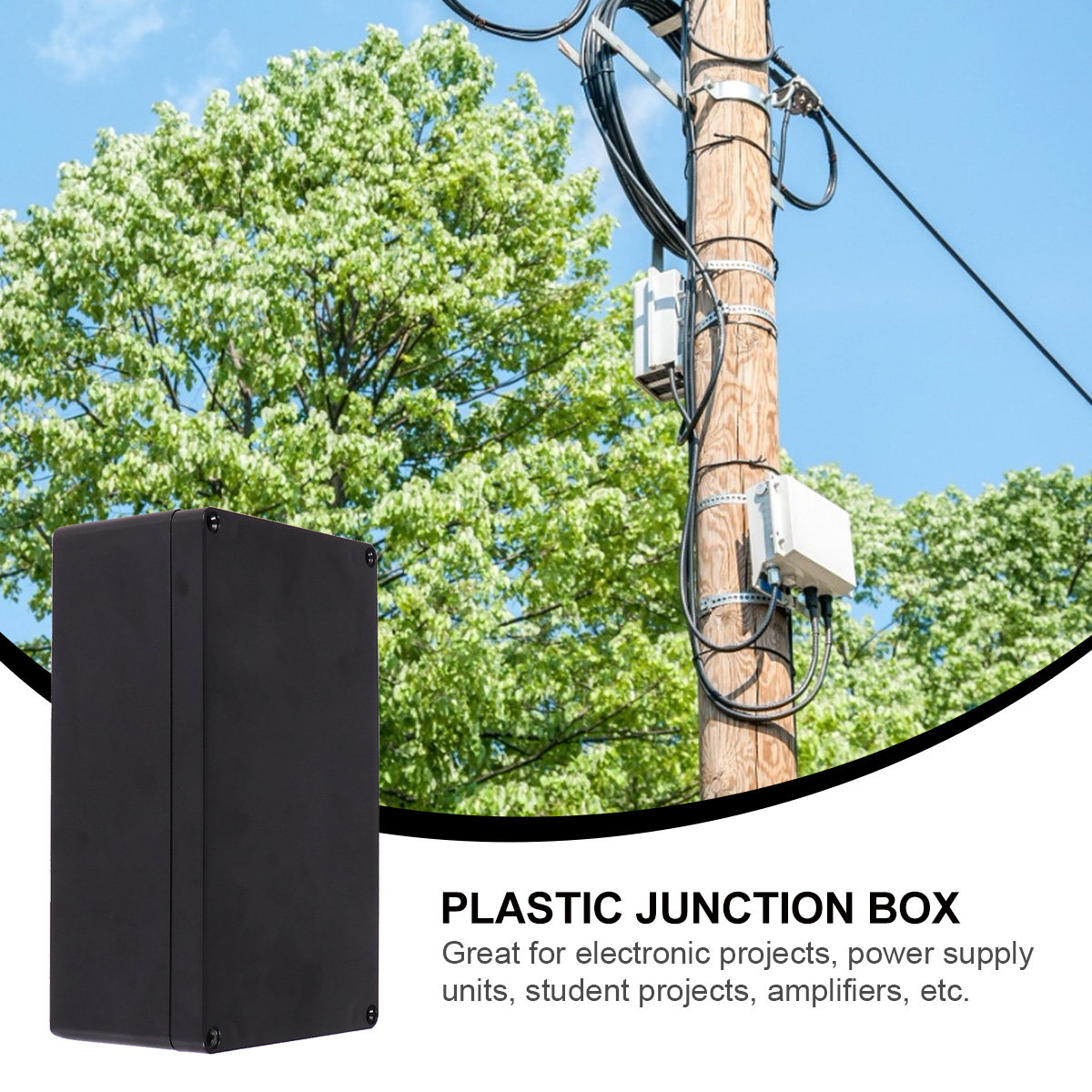 2Pcs Waterproof Junction Box P - Useful Diy Electronics Projects 评论和价格