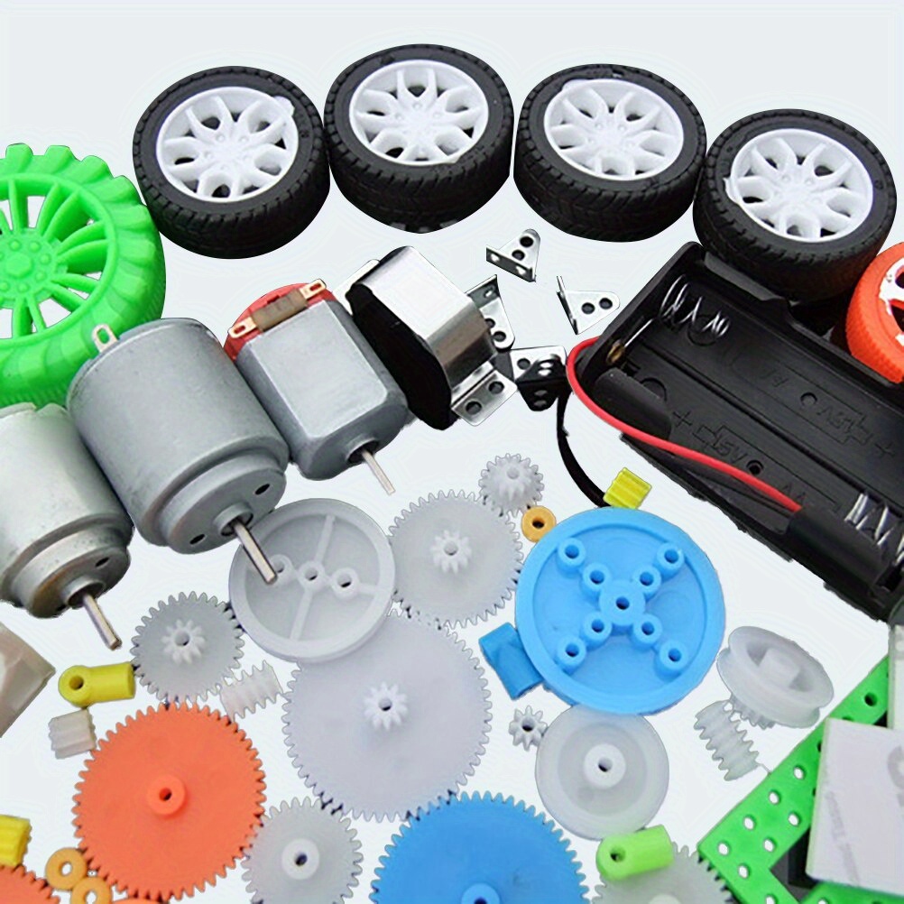 112pcs DC Motor Kit Electric M - Diy Kit Elektronik 评论和价格